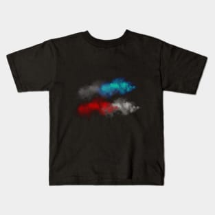 Smoke foggy clouds Kids T-Shirt